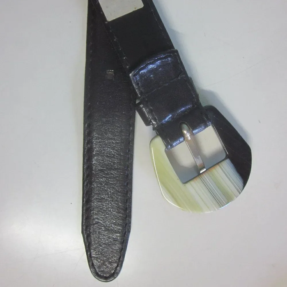 Vintage Italian Leather Belt  25
